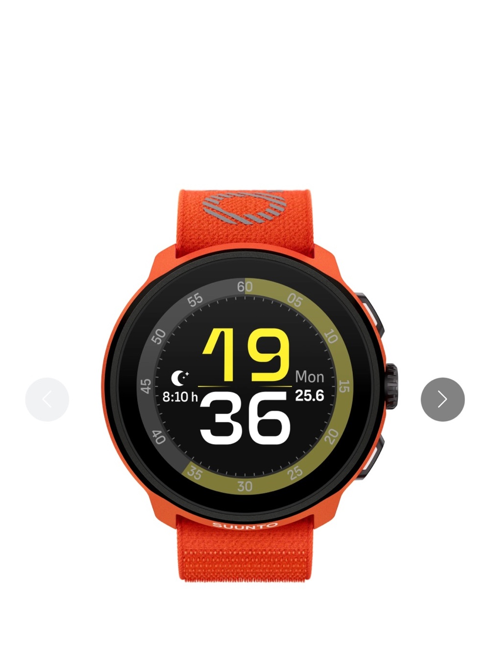 Suunto Orange and Black Digital Sports Watch, new in box.